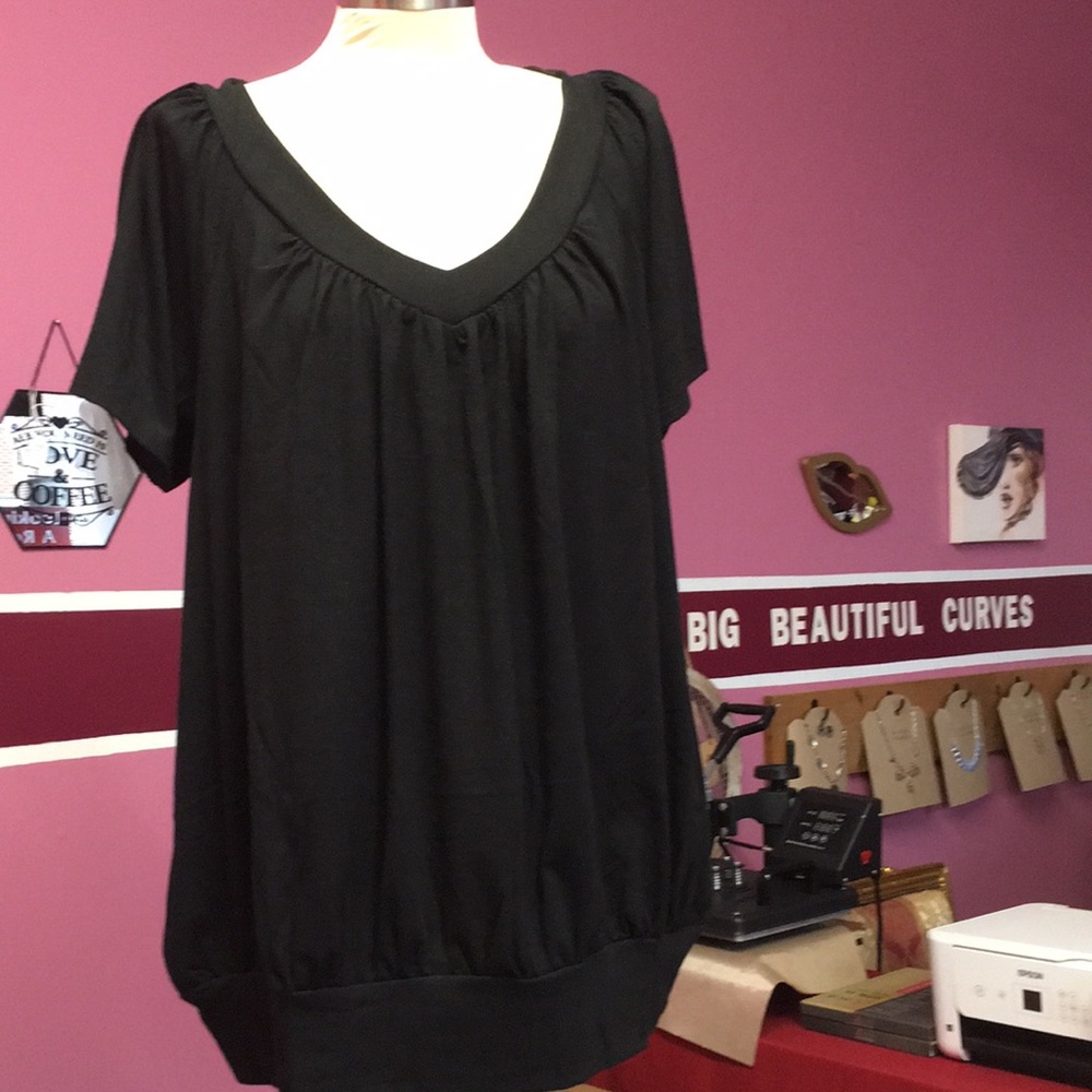 Black v neck